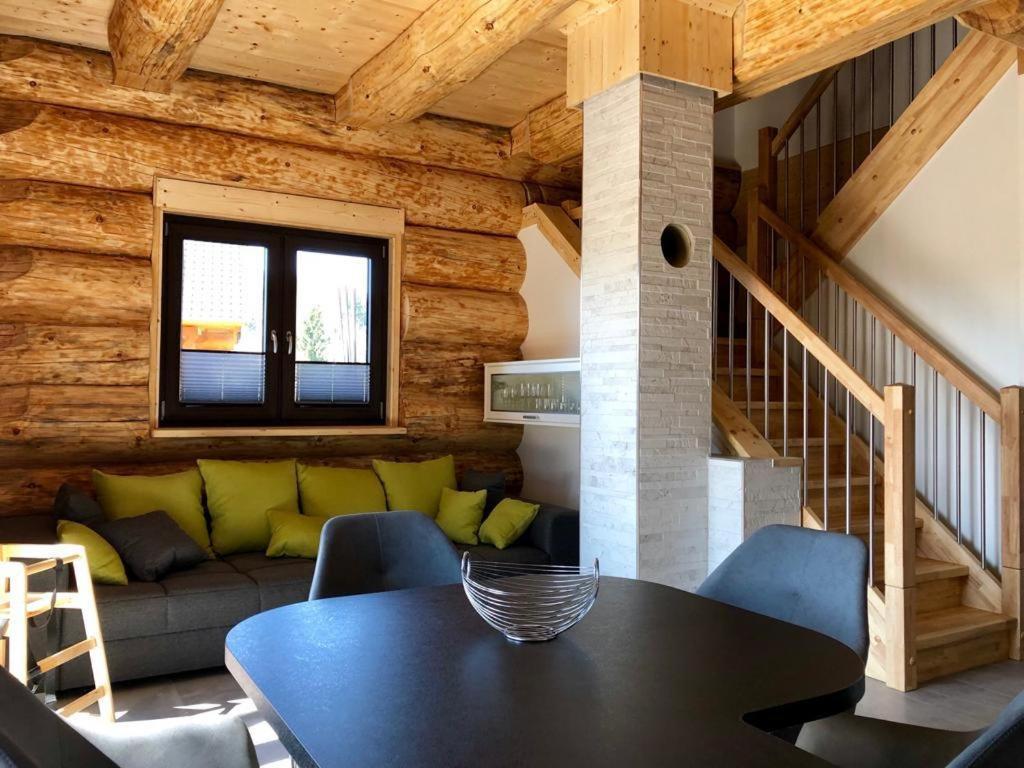 Naturstammhaus Und Appartements Zum Brockenbaecker Tanne Exteriér fotografie