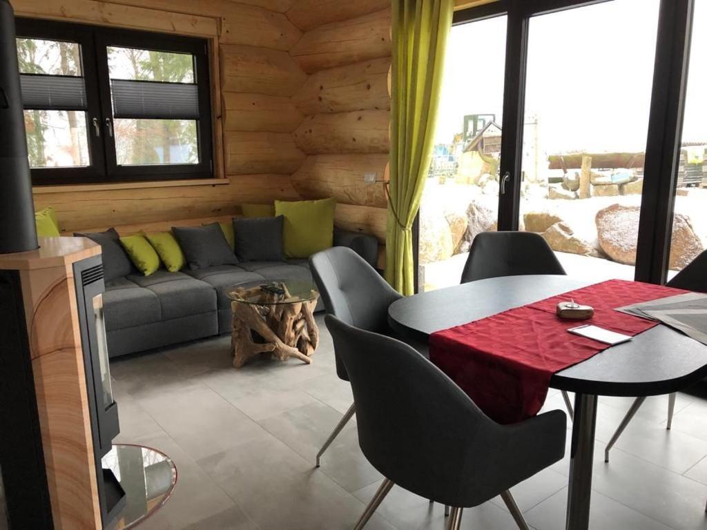 Naturstammhaus Und Appartements Zum Brockenbaecker Tanne Exteriér fotografie