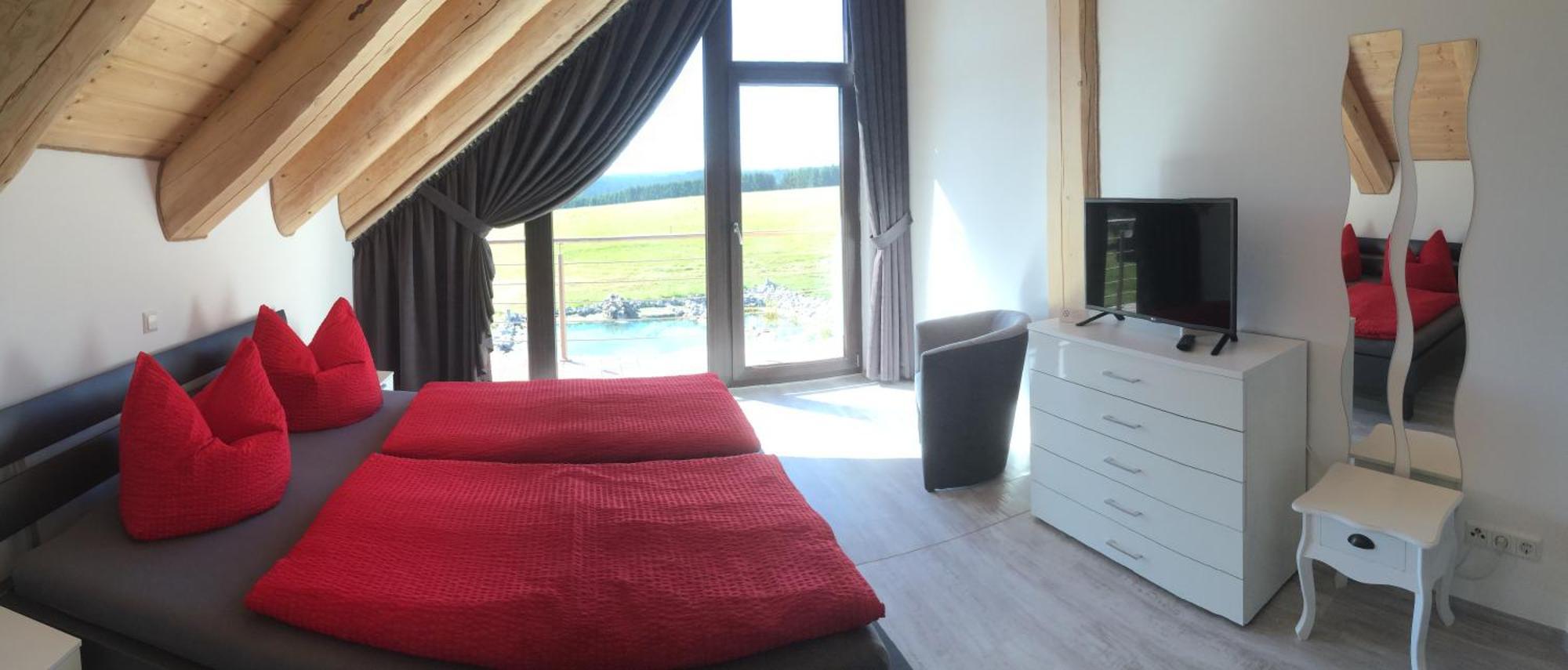 Naturstammhaus Und Appartements Zum Brockenbaecker Tanne Pokoj fotografie
